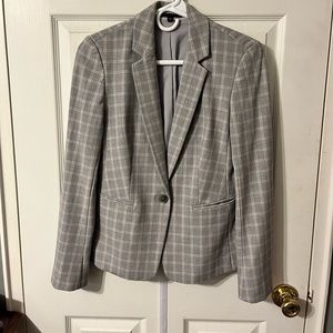 Women’s Express grey and pink blazer